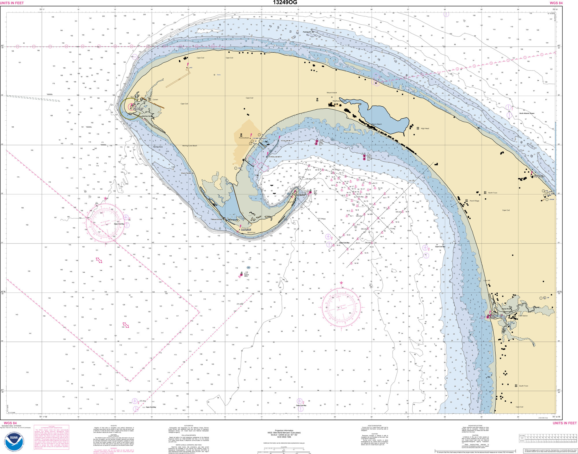 NOAA Chart Number 13249