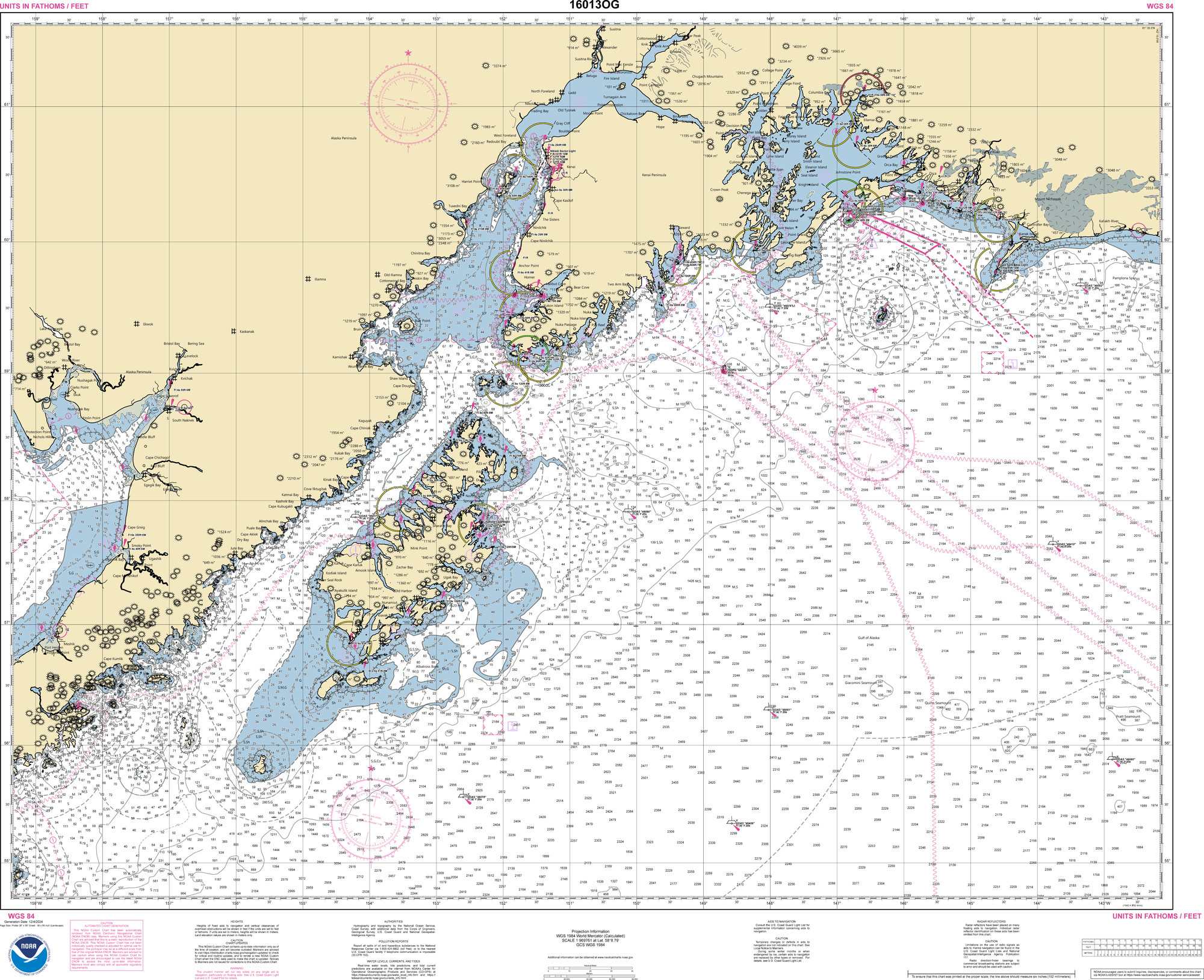 NOAA Chart Number 16013