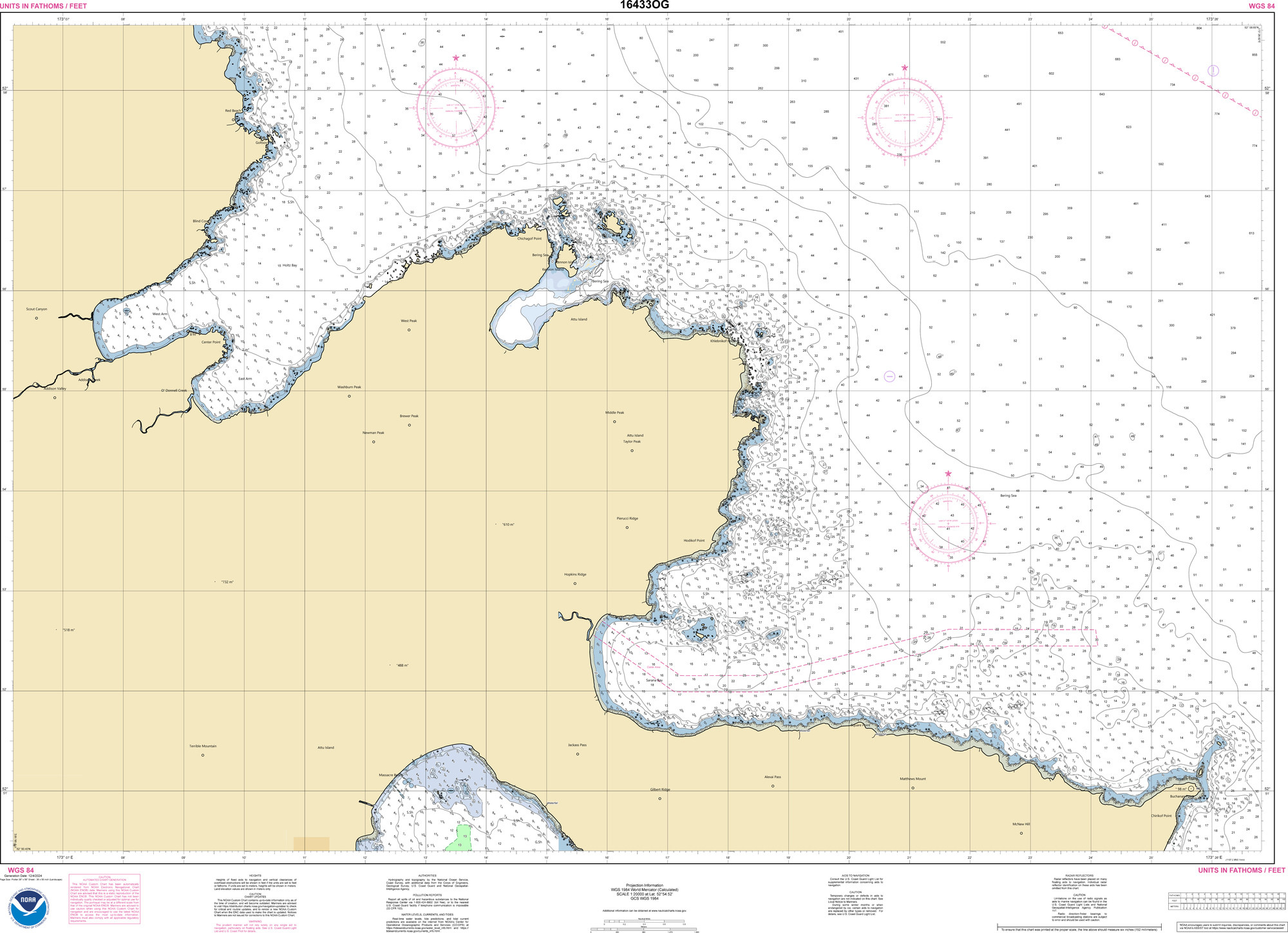 NOAA Chart Number 16433