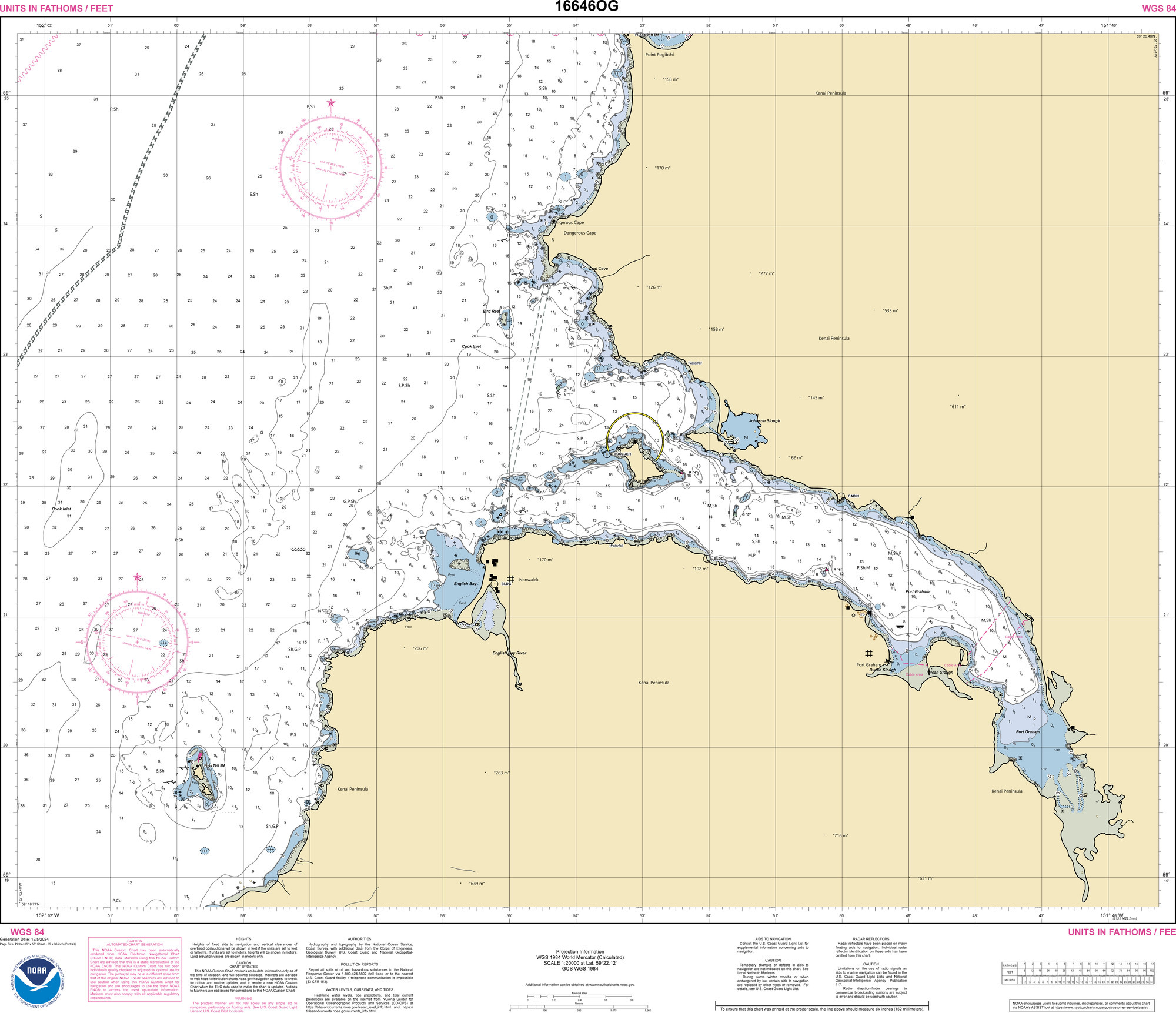 NOAA Chart Number 16646