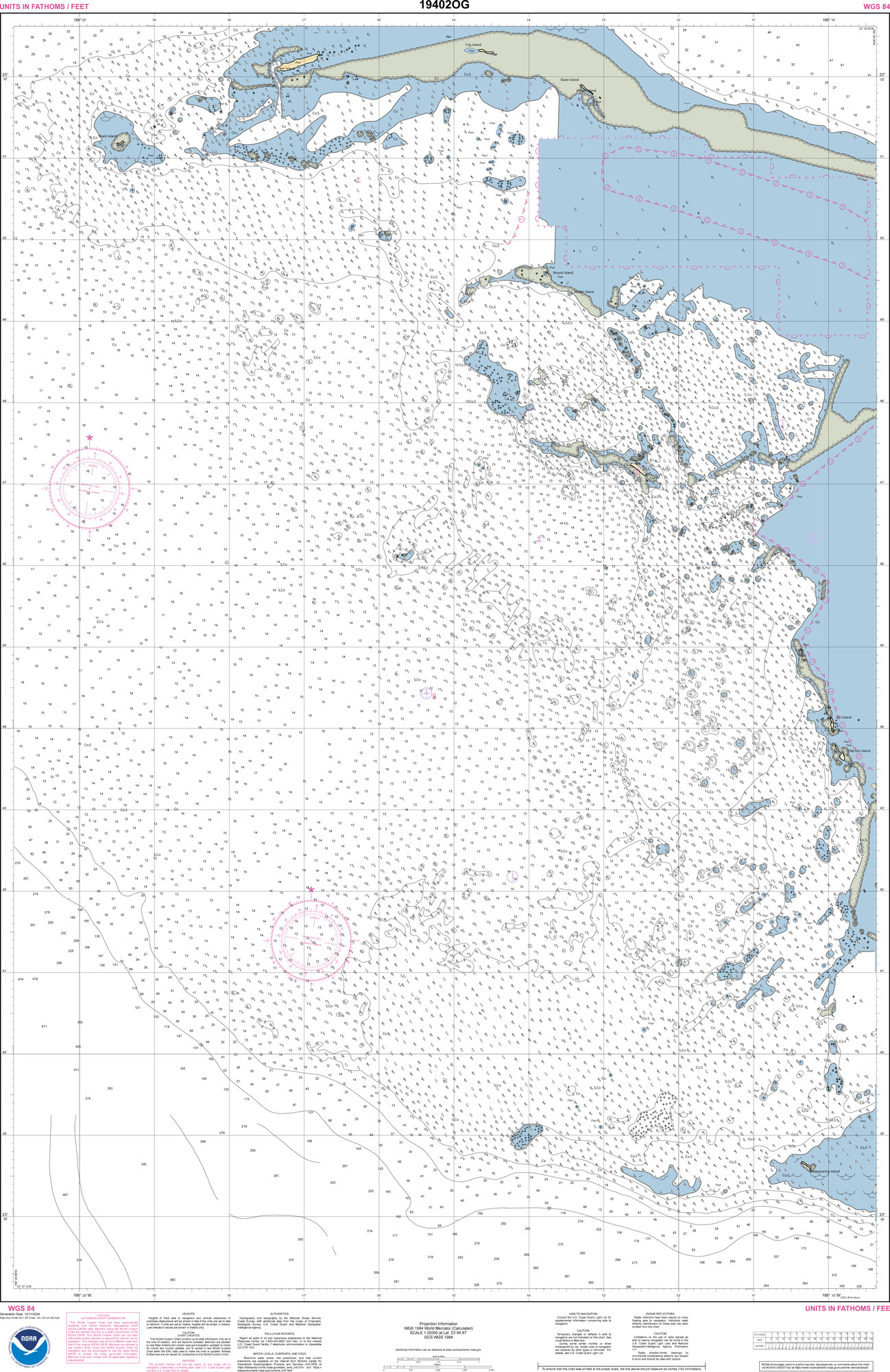 NOAA Chart Number 19402