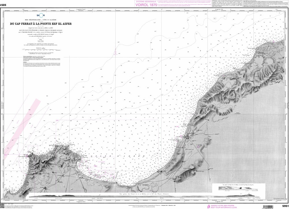 SHOM Nautical Chart - 5951