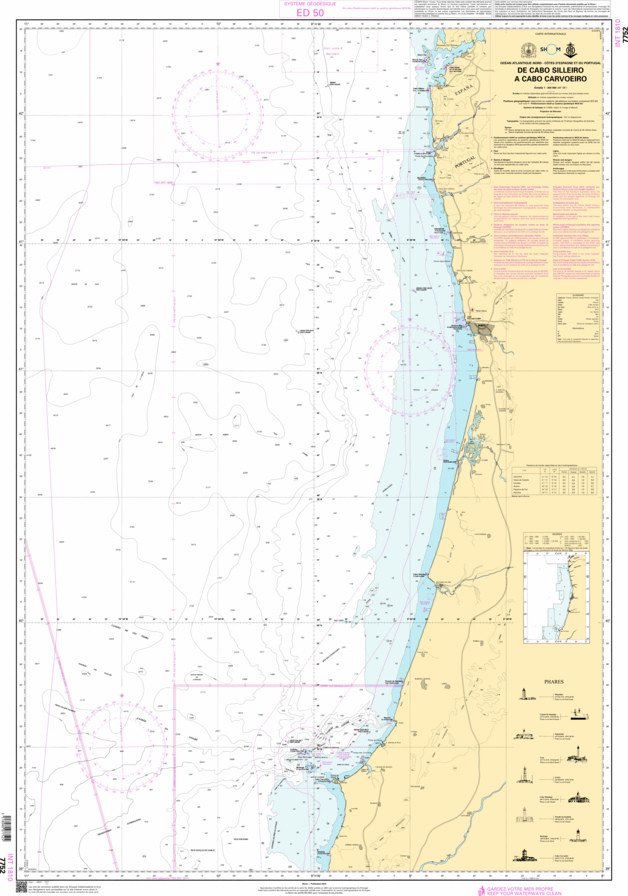 SHOM Nautical Chart - 7752