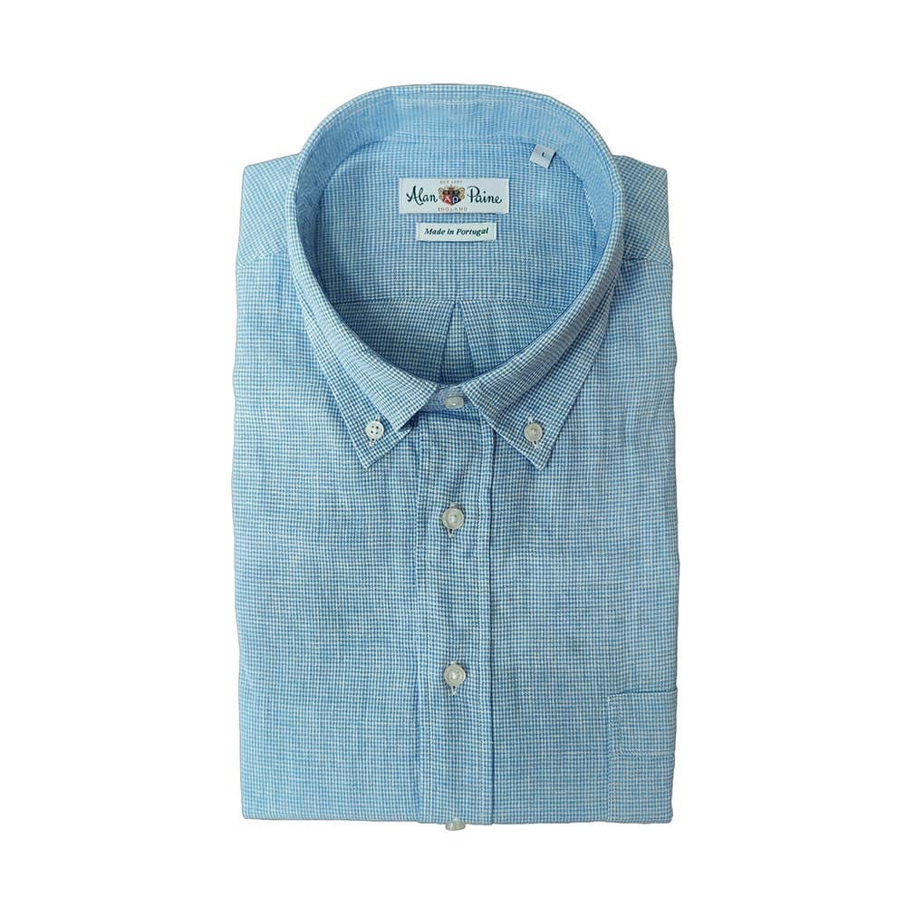 Light Blue Micro Check - 1