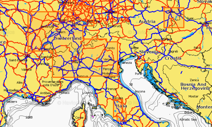 Navionics Platinum+ XL ROW - Central European Lakes