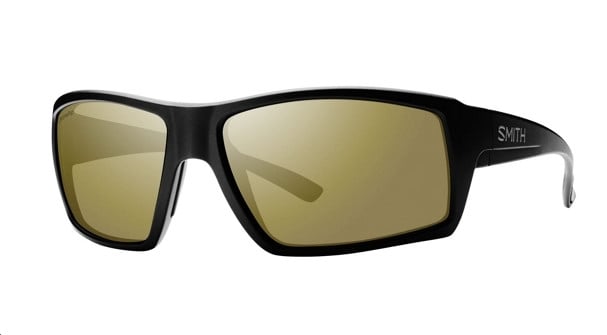 Smith Challis Sunglasses / Matte Black Frame / Bronze Mirror Lens