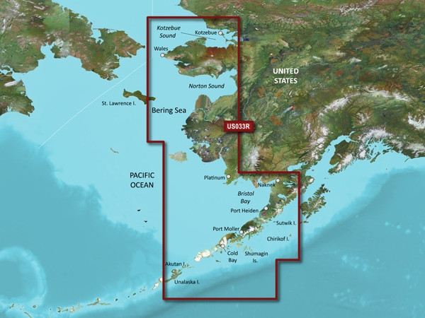 Garmin BlueChart g3/g2 Vision HD Bristol Bay - Kotzebue Sound