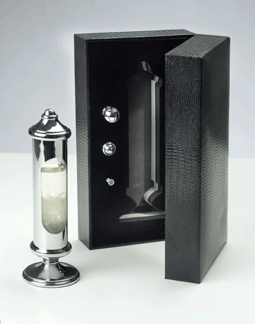 Weems & Plath Stormglass: Chrome in Gift Box