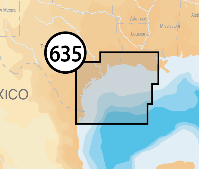 Navionics Platinum+ XL 635P+ - West Gulf of Mexico