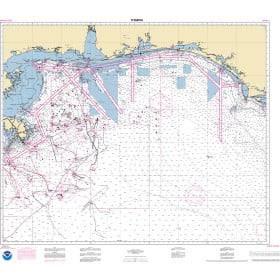 NOAA Nautical Chart - 11360OG Cape St. George to Mississippi Passes