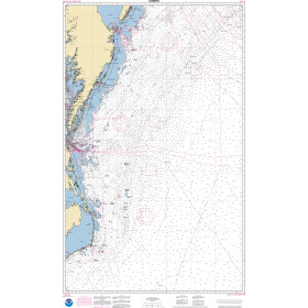 NOAA Nautical Chart - 12200OG Cape May to Cape Hatteras