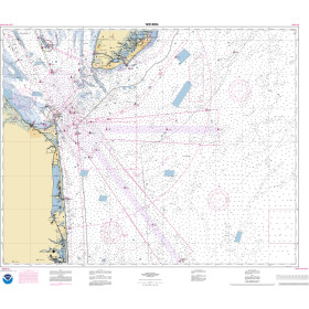 NOAA Nautical Chart - 12214OG Cape May to Fenwick Island