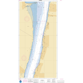 NOAA Nautical Chart - 12346OG Hudson River Yonkers to Piermont