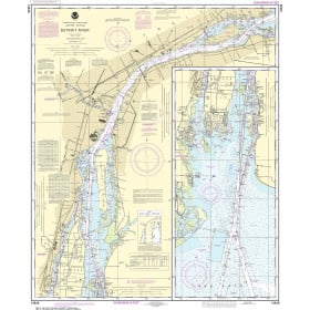 NOAA Nautical Chart - 14848 Detroit River
