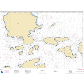 NOAA Nautical Chart - 16478OG Tagalak Island to Great Sitkin Island, Sand Bay-Northeast Cove