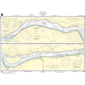NOAA Nautical Chart - 18533 Columbia River Lake Celilo