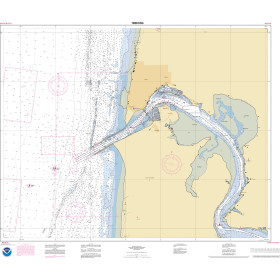 NOAA Nautical Chart - 18581OG Yaquina Bay and River, Continuation of Yaquina River