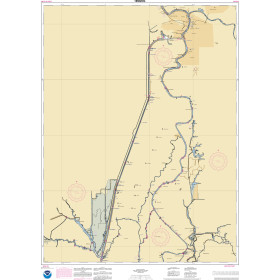 NOAA Nautical Chart - 18662OG Sacramento River Andrus Island to Sacramento