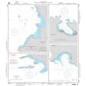 NGA Nautical Chart - 21543 Plans on the West Coast of Costa Rica A. Bahia Brasilito and Bahia Potrero
