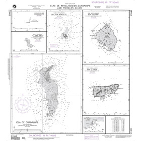 NGA Nautical Chart - 21661 Islas de Revillagigedo Guadalupe and Escollos Alijos Plans: A. Escollos Alijos