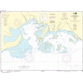 NOAA Nautical Chart - 25681 Bahia de Guayanilla and Bahia de Tallaboa