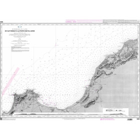 SHOM Nautical Chart 5951 - Du Cap Ferrat à la Pointe Kef el Asfer
