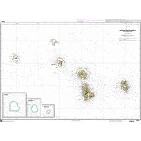 SHOM Nautical Chart 6033 - Archipel de la Société - Îles sous-le-Vent