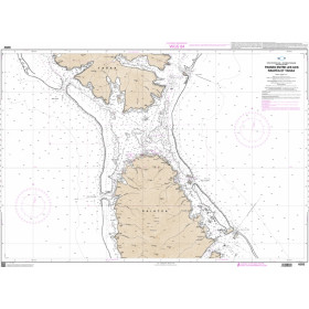SHOM Nautical Chart 6282 - Passes entre les Iles Raiatea et Tahaa