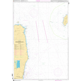 SHOM Nautical Chart 6822 - Abords Nord de Bastia