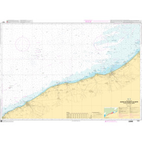 SHOM Nautical Chart 7417 - Abords de Fécamp et de Dieppe - Du Cap dAntifer à Dieppe