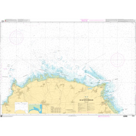 SHOM Nautical Chart 7444 - Du Cap Lévi à Barfleur