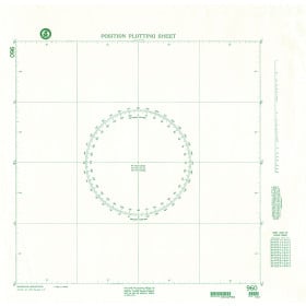 NGA Nautical Chart - 960 Plotting Chart 960