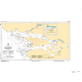 CHS Nautical Chart - CHS3865 Vicinity of Englefield Bay