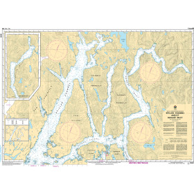 CHS Nautical Chart - CHS3940 Spiller Channel and/et Roscoe Inlet