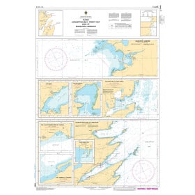 CHS Nautical Chart - CHS4849 Plans Conception Bay Trinity Bay and / et Bonavista Harbour