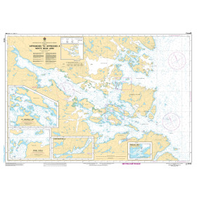 CHS Nautical Chart - CHS5032 Approaches to / a White Bear Arm