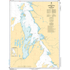 CHS Nautical Chart - CHS6267 Grindstone Point to/a Berens River