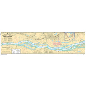CHS Nautical Chart - CHS6419 Norman Wells to/a Carcajou Ridge Kilometre 910 / Kilometre 980