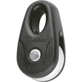 Ronstan Series 19 KiteBlock Black w/ White Sheave (RETAIL PACK BLOCKS)