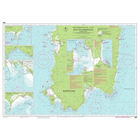 Imray Nautical Chart - Imray-M9 South Sardegna
