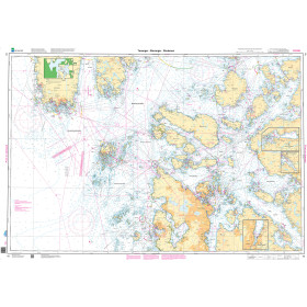 NHS Nautical Chart - NHS016 Tananger - Stavanger - Skudenes