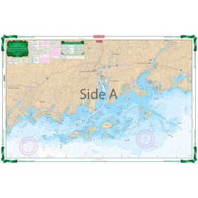 Waterproof Charts - Long Island Sound - New Rochelle to Norwalk