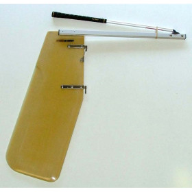 Optiparts Epoxy Rudder w/ Tiller & Extension