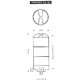 EchoMax EM180 Radar Reflector
