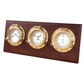 Weems & Plath Porthole Weather Center - 3 instruments