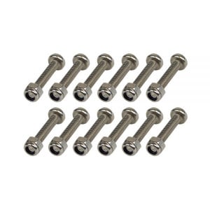 Mounting hardware for pintles set Clip and gudgeons set