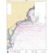 NOAA Nautical Chart - 13003OG Cape Sable to Cape Hatteras