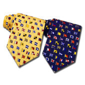 Alynn Neckwear International Signal Flag Ties