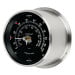 Nickel case, Black dial