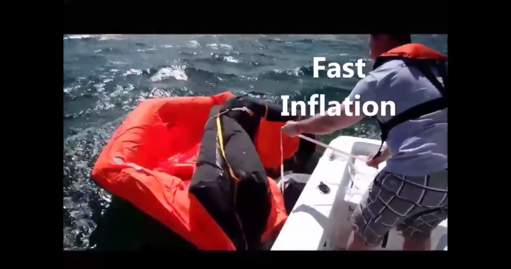 SeaSafe ProLight Offshore Self Righting Life Raft ISO/ISAF Approved